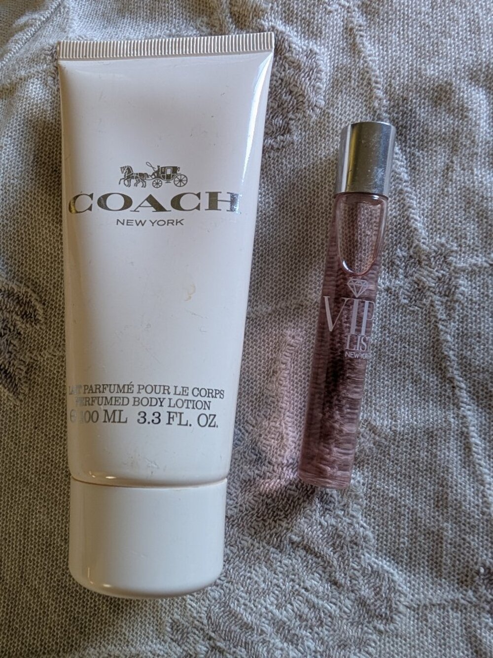 Coach perfumed body lotion